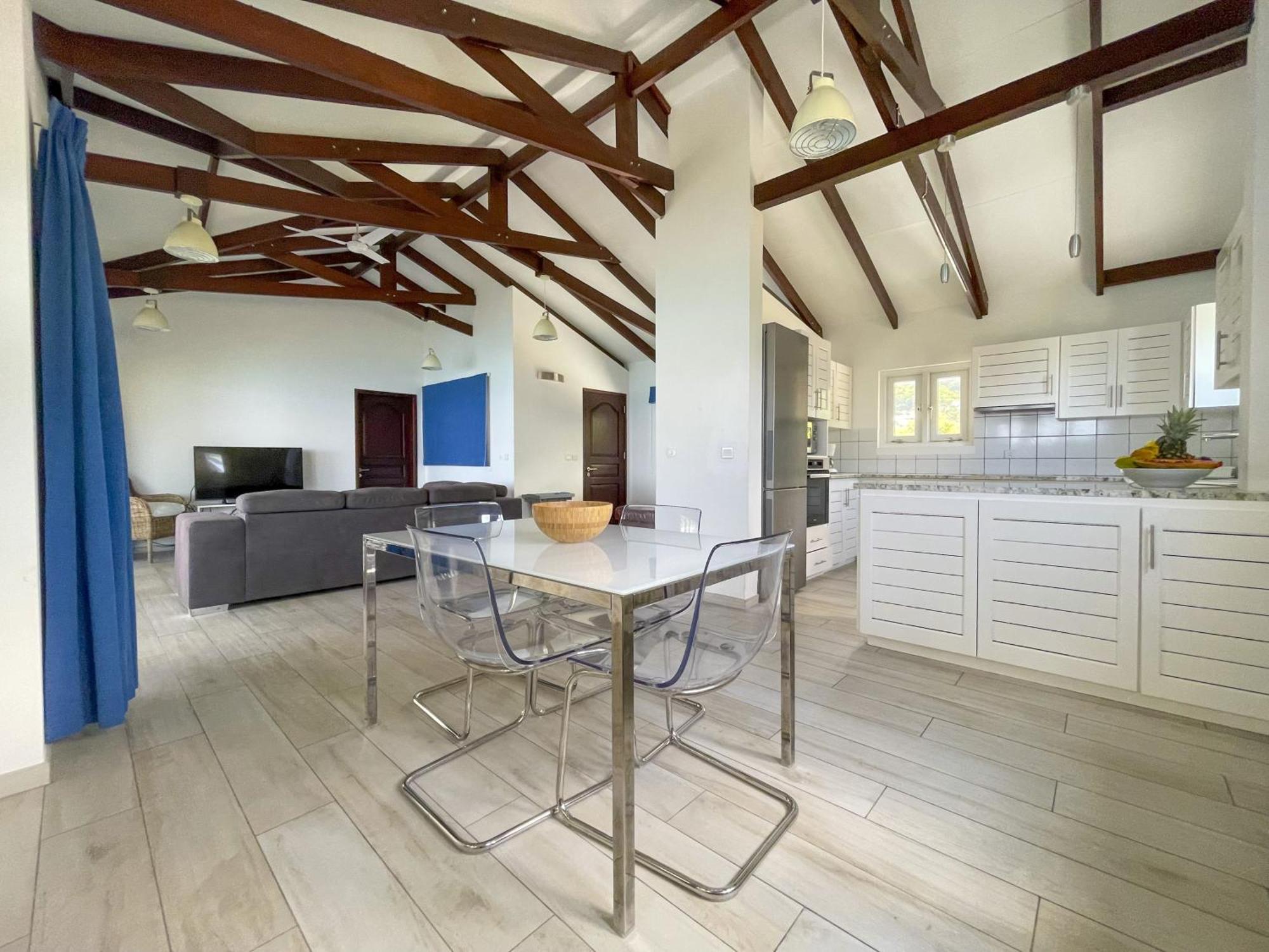 Vallonend Beachfront Villa With Excellent View Bel Ombre Buitenkant foto